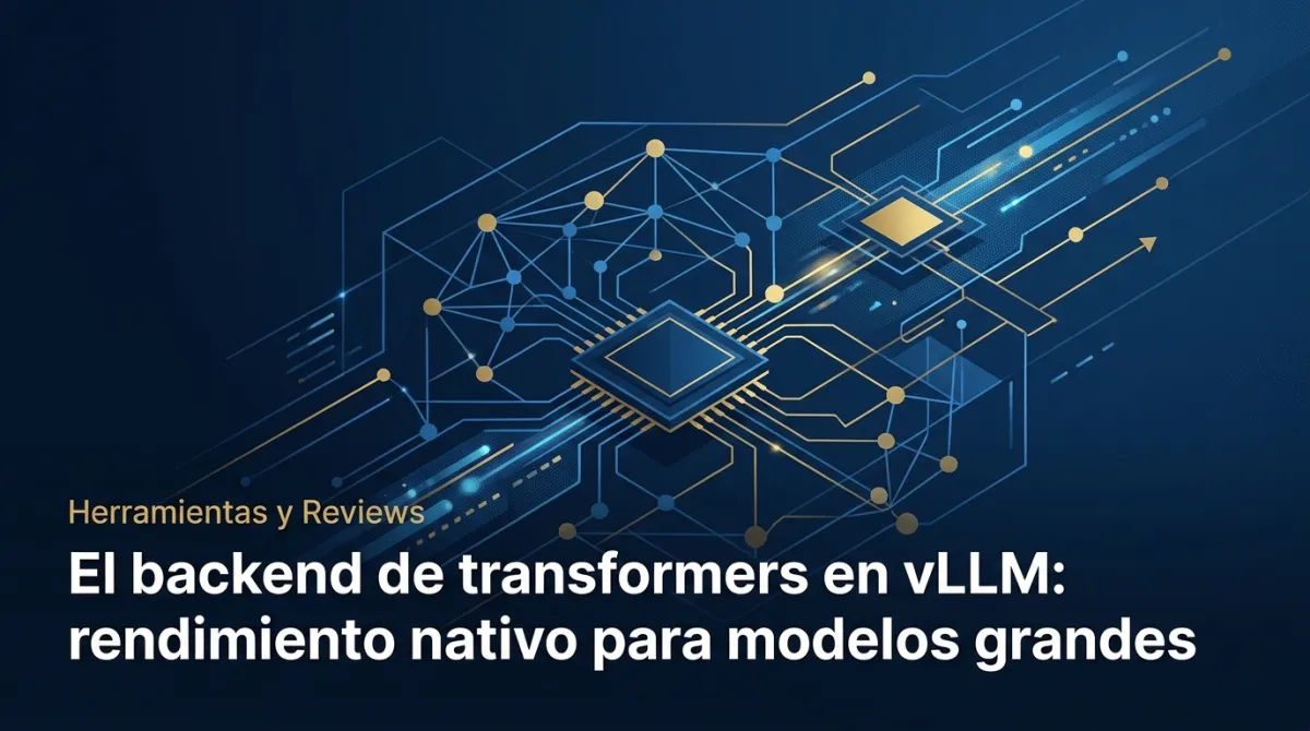 El backend de transformers en vLLM: rendimiento nativo para modelos grandes