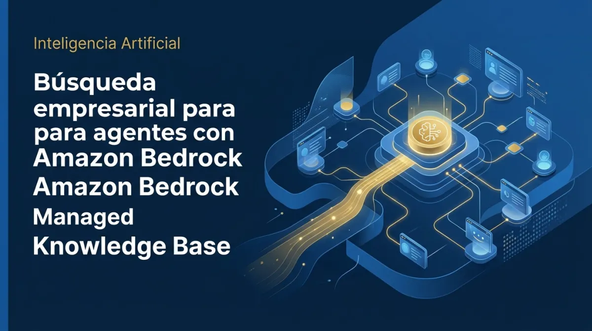 Búsqueda empresarial para agentes con Amazon Bedrock Managed Knowledge Base