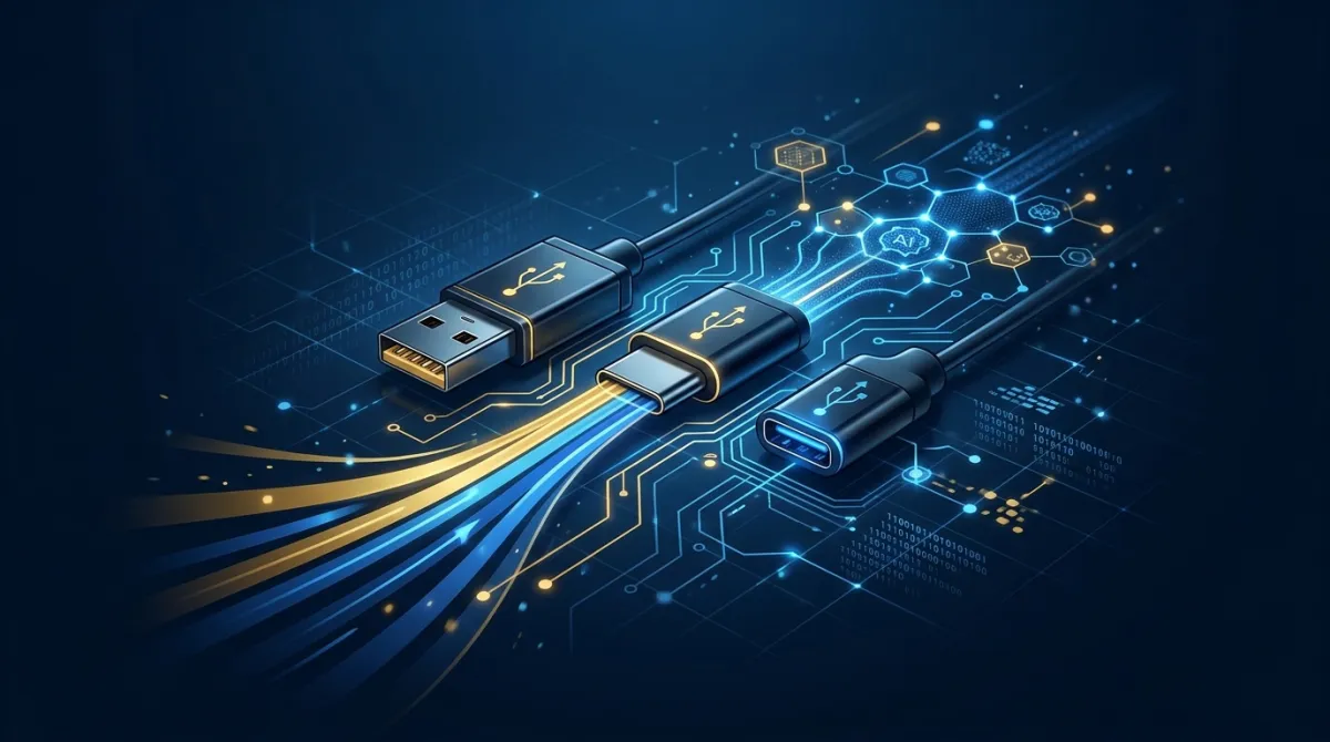 Por qué el color del conector USB puede decirte más de lo que crees