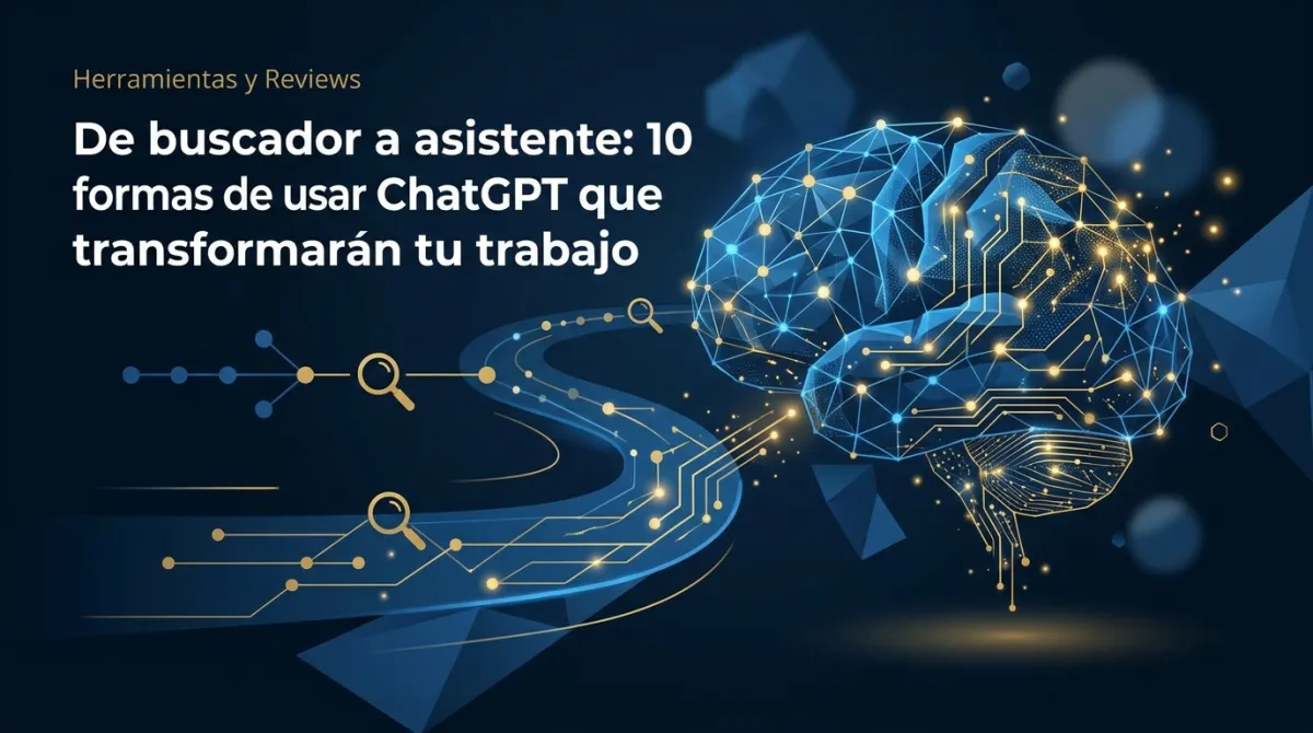 De buscador a asistente: 10 formas de usar ChatGPT que transformarán tu trabajo