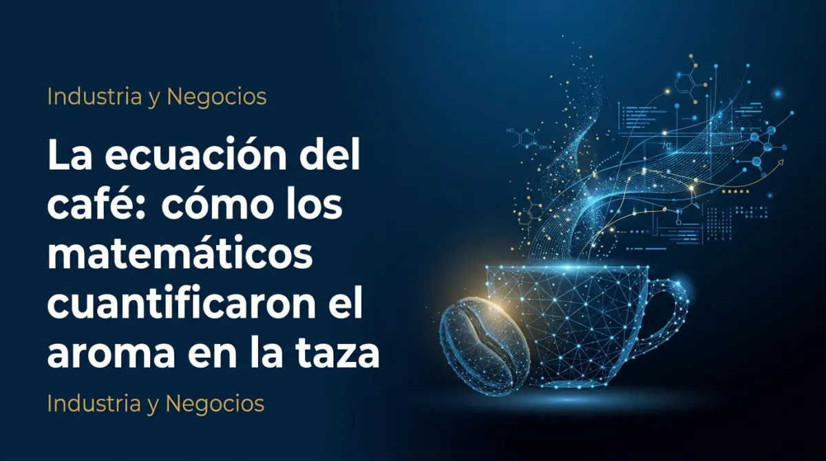 La ecuación del café: cómo los matemáticos cuantificaron el aroma en la taza