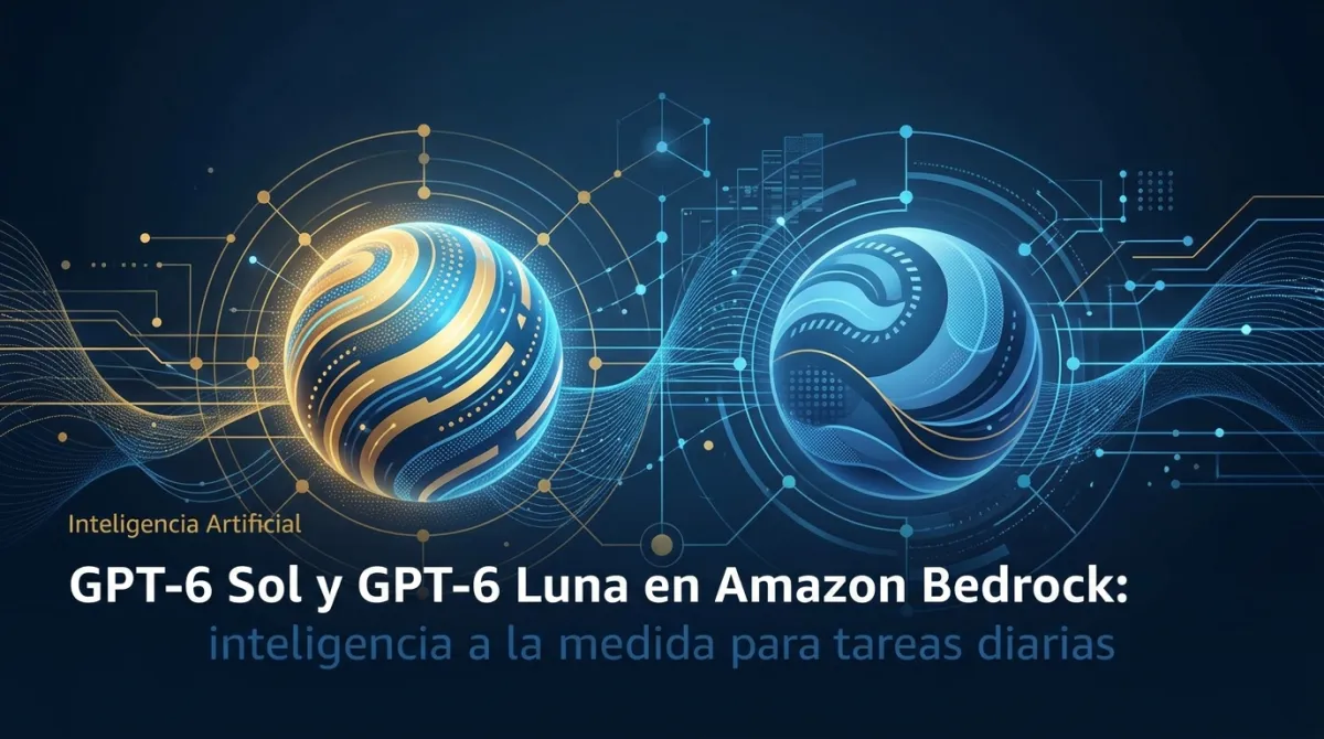 GPT-6 Sol y GPT-6 Luna en Amazon Bedrock: inteligencia a la medida para tareas diarias