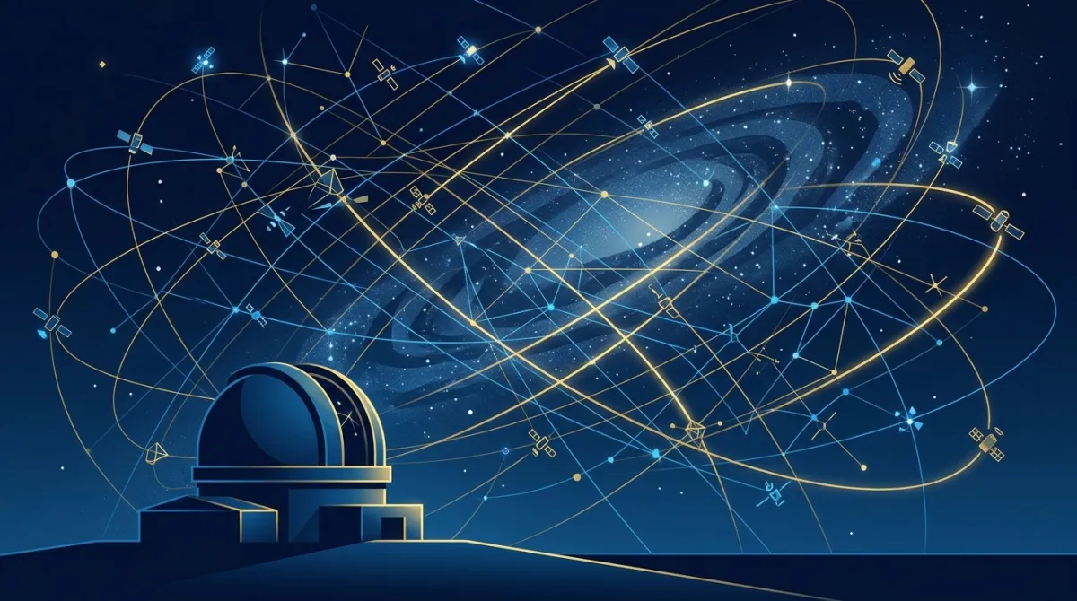 El límite de satélites que podría arruinar la astronomía óptica