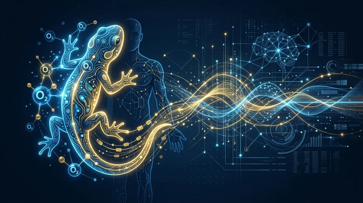 Por qué el oxígeno podría explicar que los anfibios regeneren y nosotros no